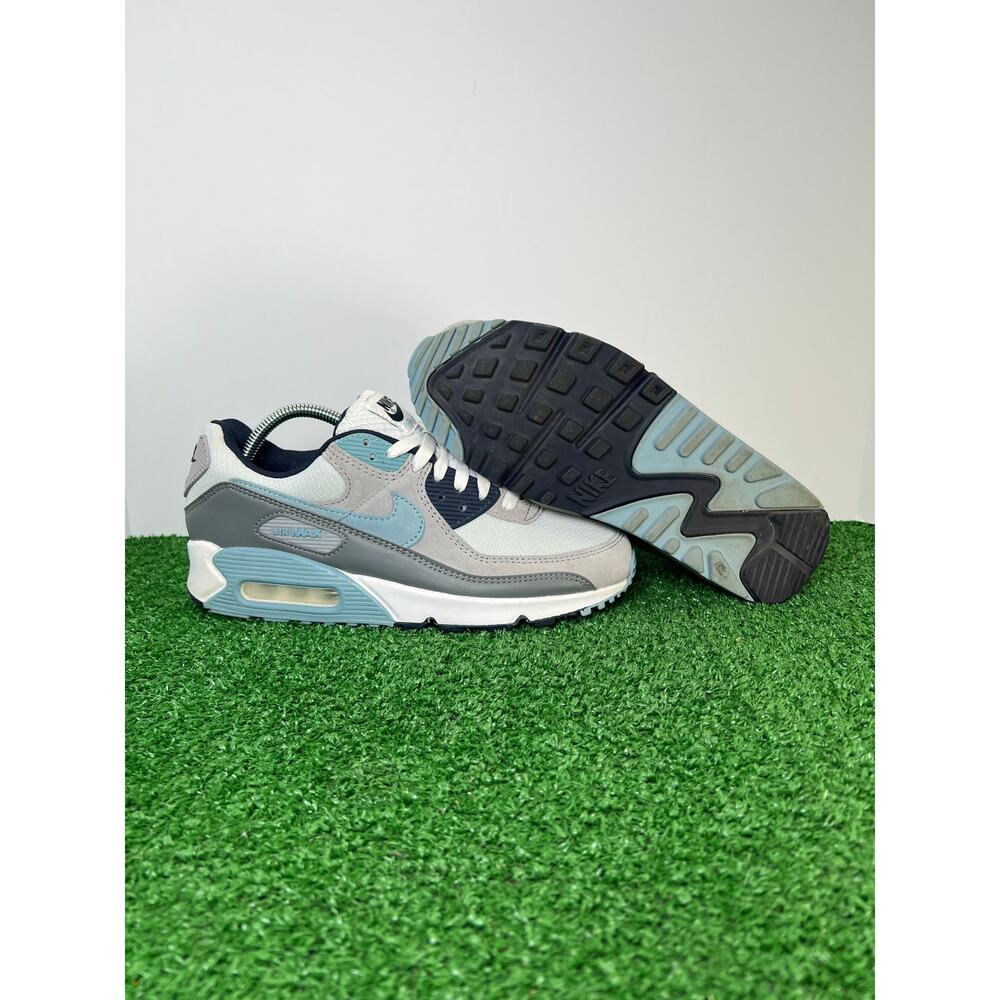 Nike Air Max 90 Pure Platinum Warm Blue DM0029-003 Size 8.5 - Picture 8 of 9